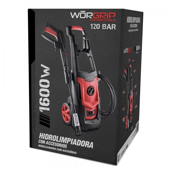 Hidrolimpiadora Worgrip 1600W 120 Bar