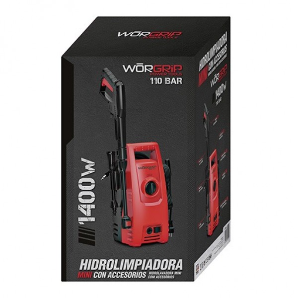 Hidrolimpiadora Worgrip 1400W 110 Bar Mini