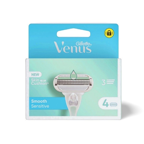 Gillette Venus recambio sensitive 4 uds.