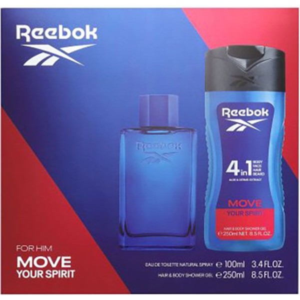 Reebok Men Move Estuche Colonia 100ml + Gel de Ducha 250ml