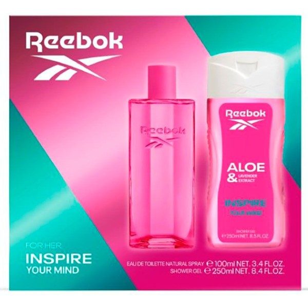 Reebok Women Inspire Estuche Colonia 100ml + Gel de Ducha 250ml