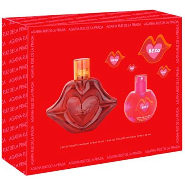 Agatha Ruiz de la Prada Beso Estuche Colonia 100ml + Burbuja 30ml
