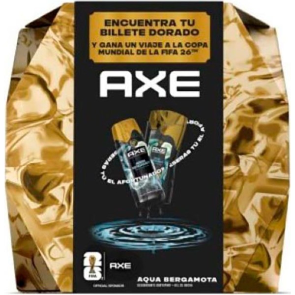 Estuche Dorado Aqua Bergamota Desodorante 150ml + Gel Ducha 225ml