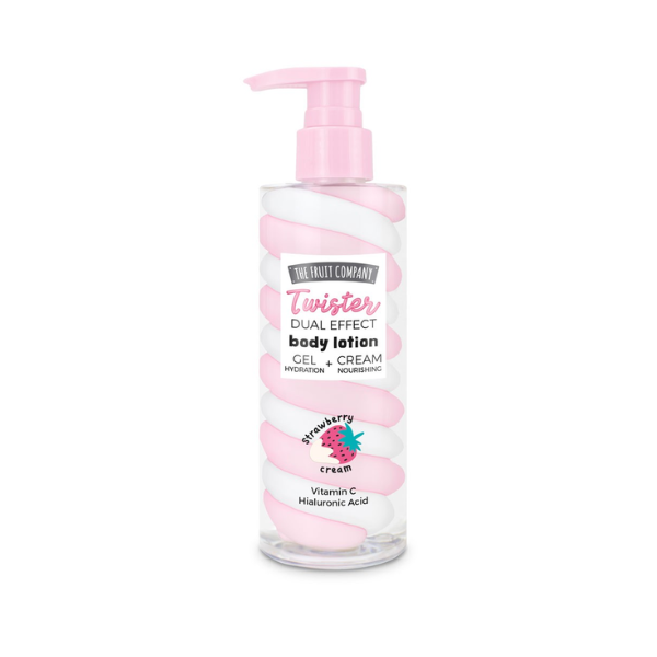 The Fruit Company Twister Dual Effect Body Loción Strawberry 200 g