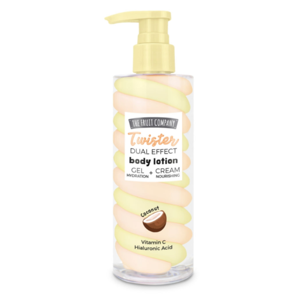 The Fruit Company Twister Dual Effect Body Loción Coconut 200 g